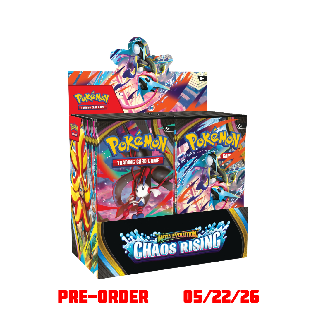 Mega Evolution: Chaos Rising Booster Box (Early Bird Special) - Poke-Collect