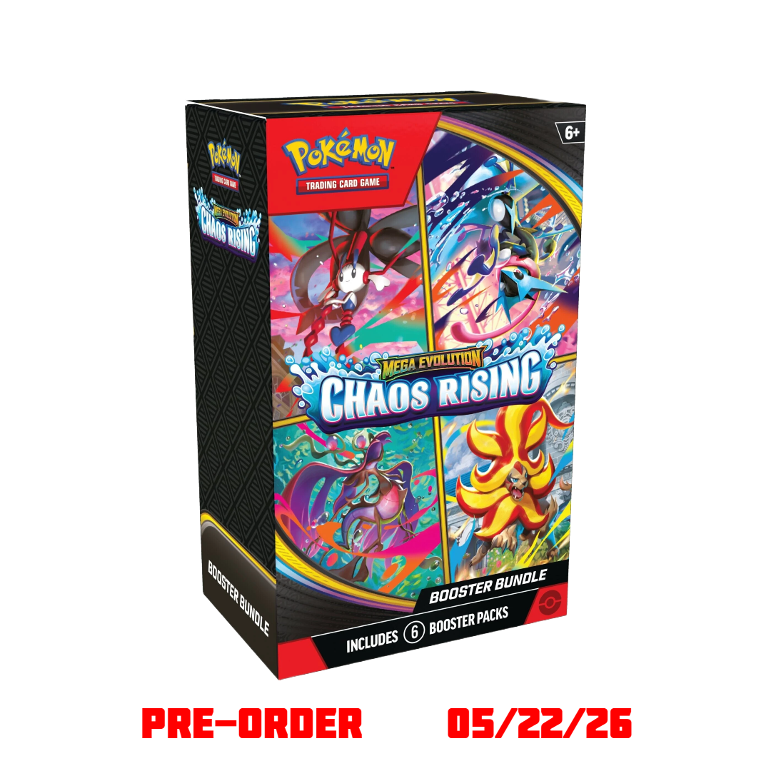 Mega Evolution: Chaos Rising Booster Bundle (Early Bird Special) - Poke-Collect