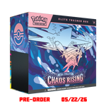 Mega Evolution: Chaos Rising Elite Trainer Box (Early Bird Special) - Poke-Collect