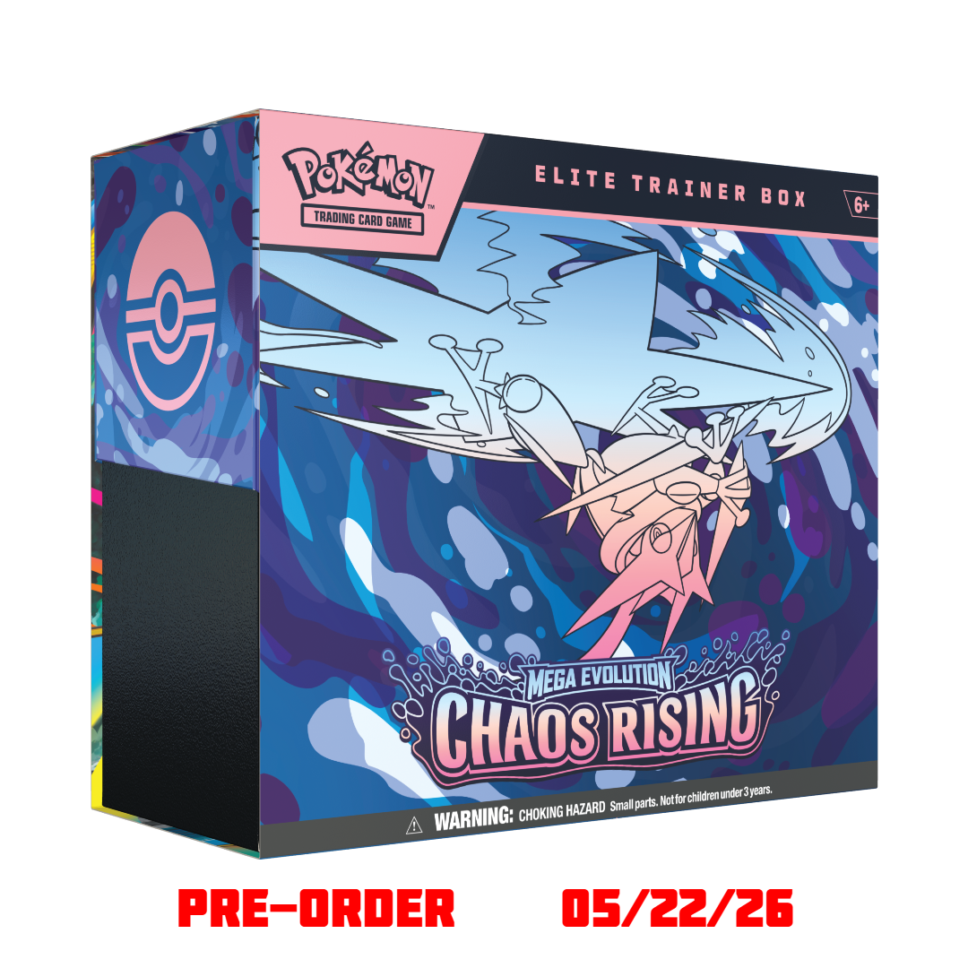Mega Evolution: Chaos Rising Elite Trainer Box (Early Bird Special) - Poke-Collect