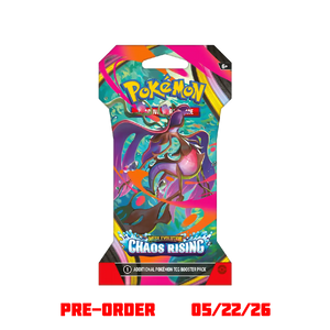 Mega Evolution: Chaos Rising Sleeved Booster Pack (Early Bird Special) - Poke-Collect