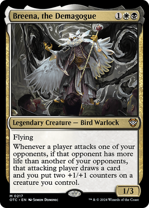 Breena, the Demagogue (OTC-217) - Outlaws of Thunder Junction Commander - Poke-Collect