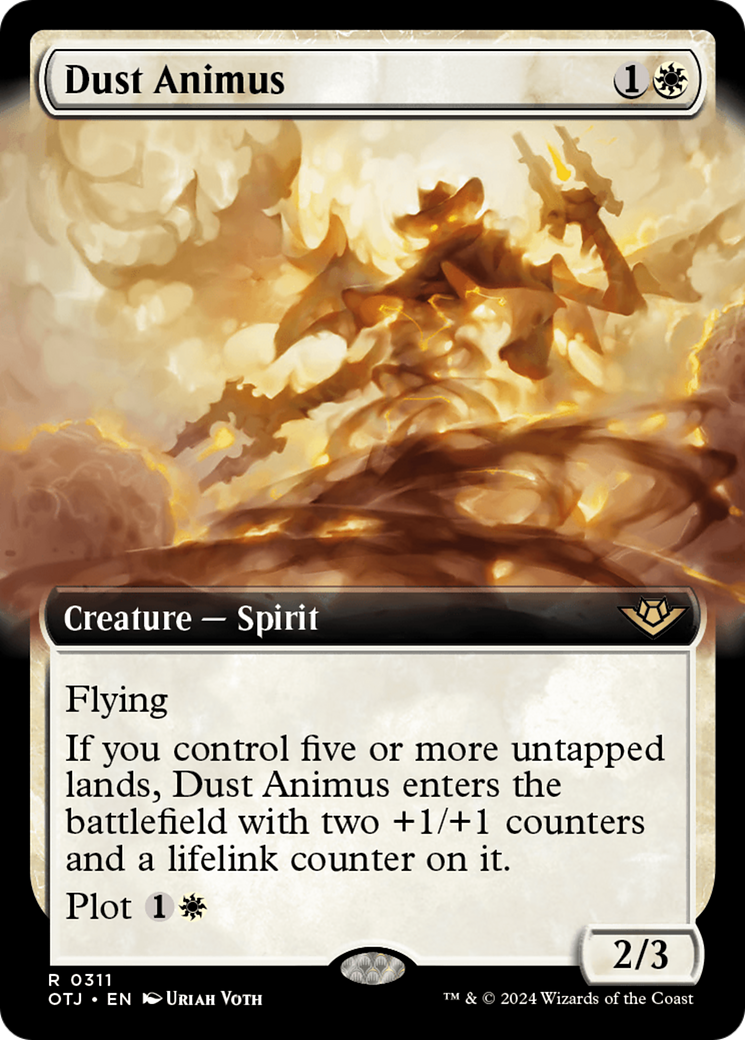 Dust Animus (OTJ-311) - Outlaws of Thunder Junction: (Extended Art) Foil - Poke-Collect
