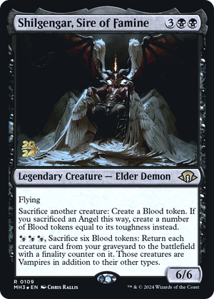 Shilgengar, Sire of Famine (PRE-109) - Modern Horizons 3 Promos Foil