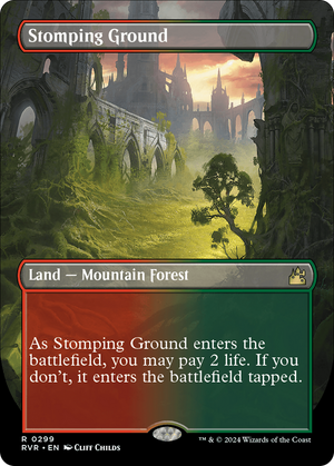 Stomping Ground (RVR-299) - Ravnica Remastered (Borderless)