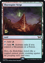 Thornspire Verge (PRE-270) - Duskmourn: House of Horror Promos Foil - Poke-Collect