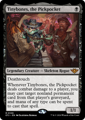 Tinybones, the Pickpocket (PPOTJ-109) - Outlaws of Thunder Junction Promos Foil - Poke-Collect