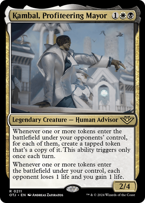 Kambal, Profiteering Mayor (OTJ-211) - Outlaws of Thunder Junction - Poke-Collect