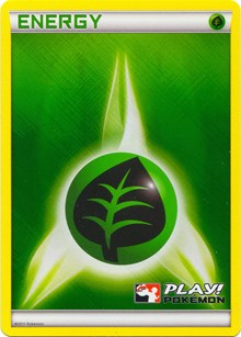 Grass Energy (2011 Play Pokemon Promo) [League & Championship Cards] - Poke-Collect