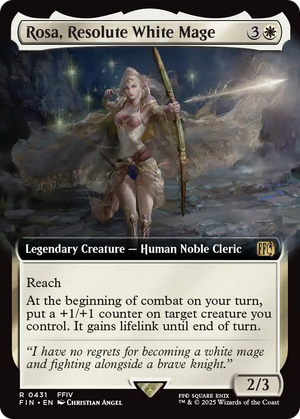 Rosa, Resolute White Mage (FIN-431) - FINAL FANTASY: (Extended Art)