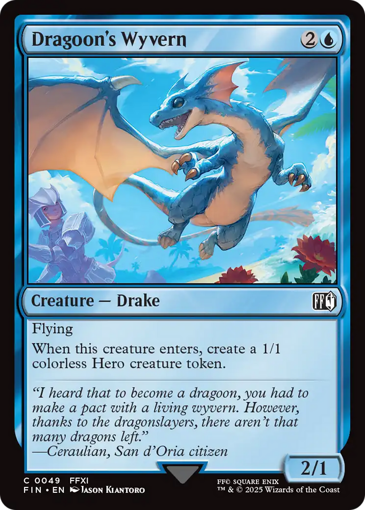Dragoon's Wyvern (FIN-049) - FINAL FANTASY Foil - Poke-Collect
