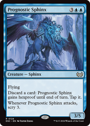 Prognostic Sphinx (DSC-124) - Duskmourn: House of Horror Commander - Poke-Collect