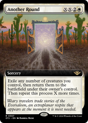Another Round (OTJ-307) - Outlaws of Thunder Junction: (Extended Art) Foil