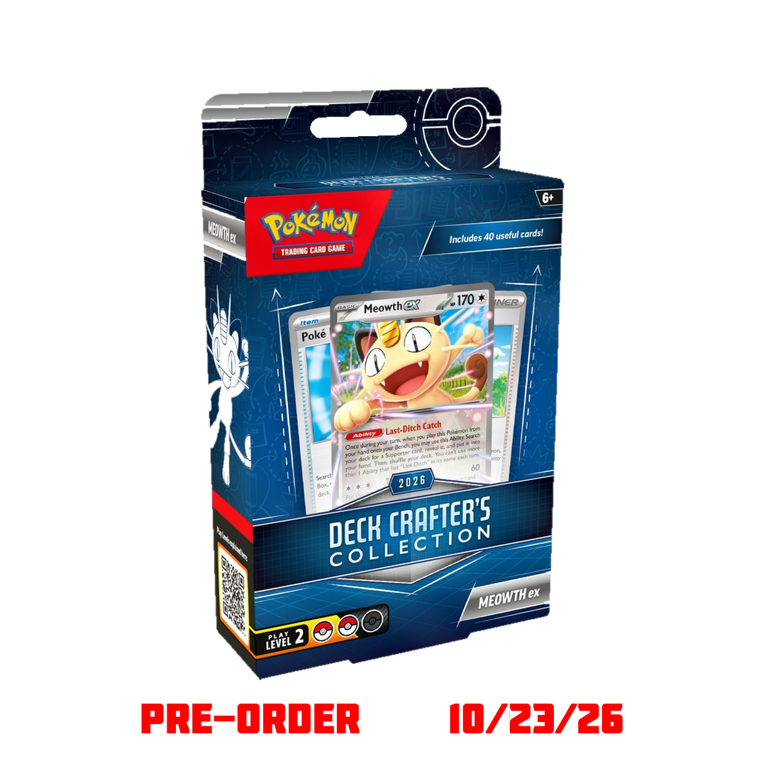 Pokémon Deck Crafter's Collection - Meowth ex