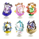 Pokemon Decorative Frame 2 Blind Box - all 6 figures in the set