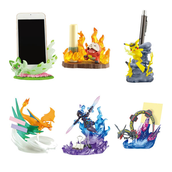 Pokemon DesQ Battle On Desk Blind Box - all 6 figures in the set