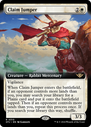 Claim Jumper (OTJ-310) - Outlaws of Thunder Junction: (Extended Art) - Poke-Collect