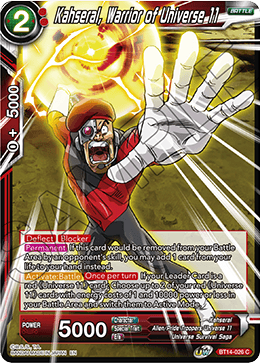 Kahseral, Warrior of Universe 11 [BT14-026] - Poke-Collect