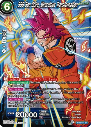 SSG Son Goku, Miraculous Transformation [BT16-024] - Poke-Collect