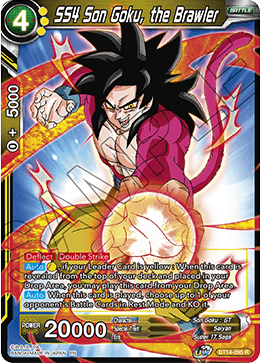 SS4 Son Goku, the Brawler [BT14-095] - Poke-Collect