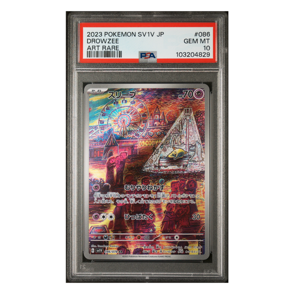 Drowzee Art Rare Violet #086 PSA 10 - Poke-Collect