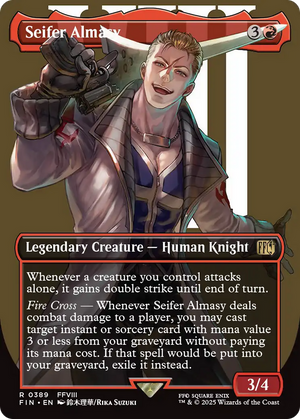 Seifer Almasy (FIN-389) - FINAL FANTASY (Borderless) Foil