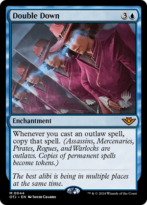 Double Down (PPOTJ-044) - Outlaws of Thunder Junction Promos Foil - Poke-Collect