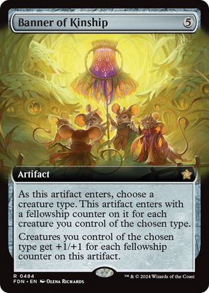 Banner of Kinship (FDN-484) - Foundations: (Extended Art)