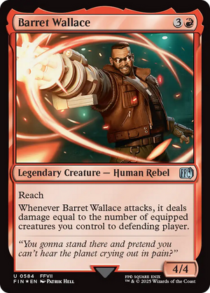 Barret Wallace (FIN-584) - FINAL FANTASY Foil