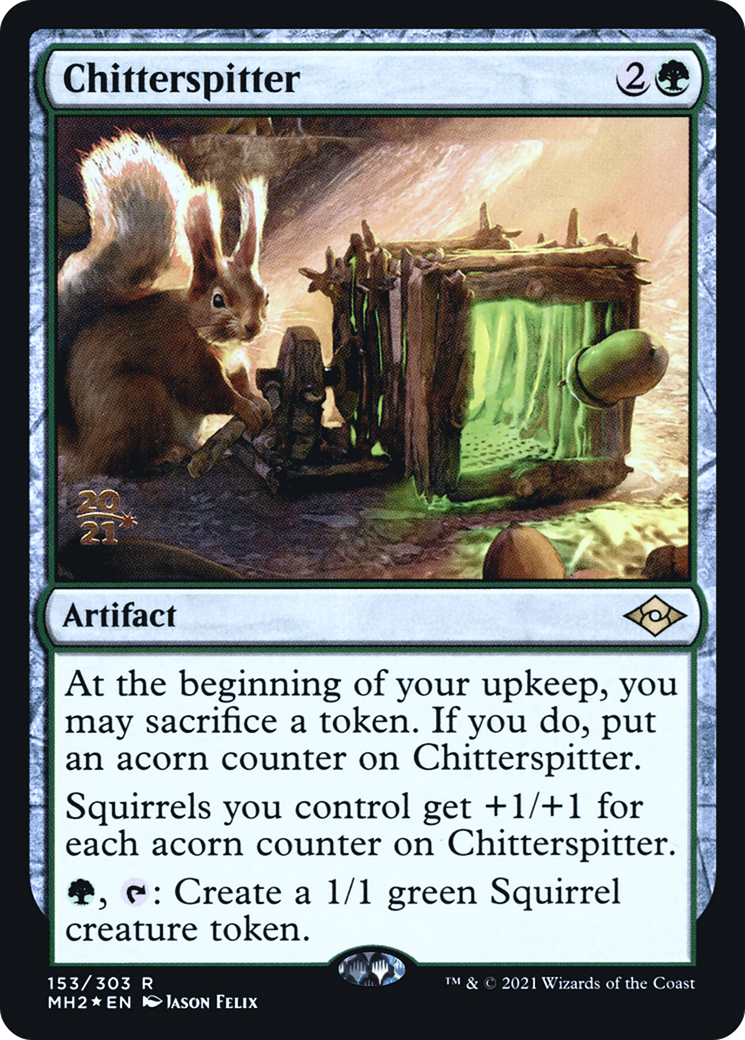 Chitterspitter (PRE-153S) - Modern Horizons 2 Promos Foil