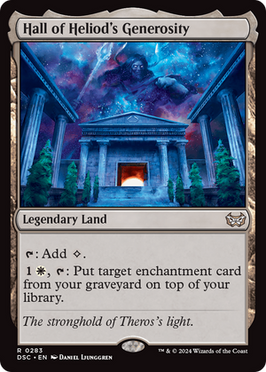 Hall of Heliod's Generosity (DSC-283) - Duskmourn: House of Horror Commander - Poke-Collect