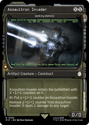 Assaultron Invader - Walking Ballista (Showcase) (PIP-352) - Fallout / Assaultron Invader: (Showcase) - Poke-Collect