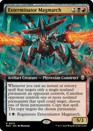 Exterminator Magmarch (M3C-072) - Modern Horizons 3 Commander: (Extended Art)