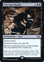 Grievous Wound (PRE-102) - Duskmourn: House of Horror Promos Foil - Poke-Collect