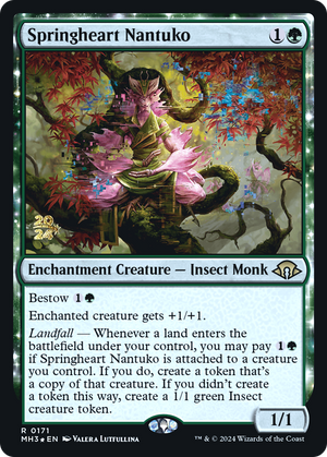 Springheart Nantuko (PRE-171) - Modern Horizons 3 Promos Foil