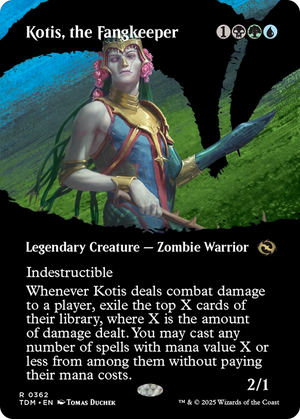 Kotis, the Fangkeeper (TDM-362) - Tarkir: Dragonstorm: (Showcase) (Borderless)