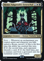 Victor, Valgavoth's Seneschal (PRE-238) - Duskmourn: House of Horror Promos Foil - Poke-Collect