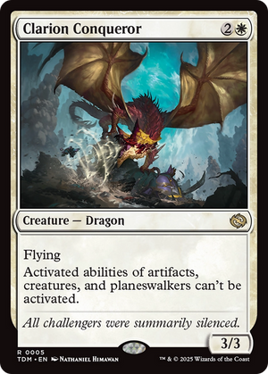 Clarion Conqueror (TDM-005) - Tarkir: Dragonstorm - Poke-Collect