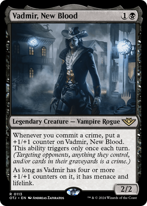 Vadmir, New Blood (PPOTJ-113) - Outlaws of Thunder Junction Promos