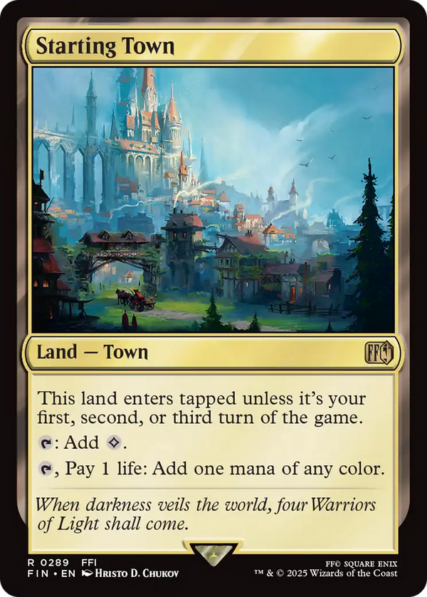 Starting Town (FIN-289) - FINAL FANTASY - Poke-Collect