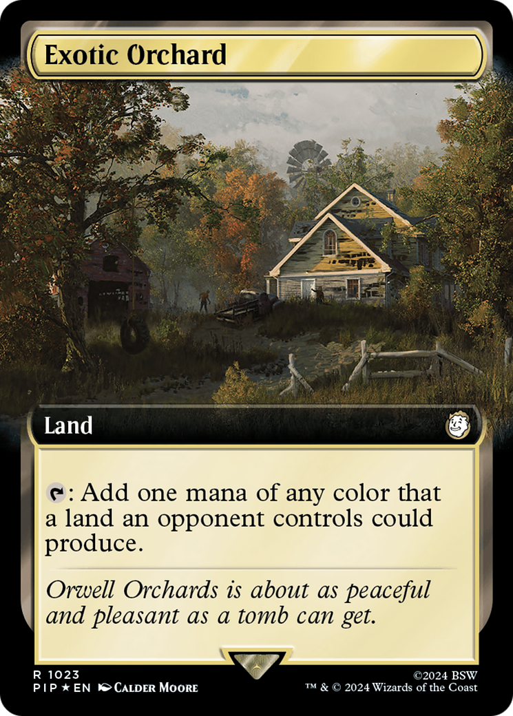 Exotic Orchard (Extended Art) (Surge Foil) (PIP-1023) - Fallout: (Extended Art) Foil - Poke-Collect