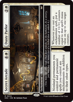Secret Arcade // Dusty Parlor (DSC-010) - Duskmourn: House of Horror Commander - Poke-Collect