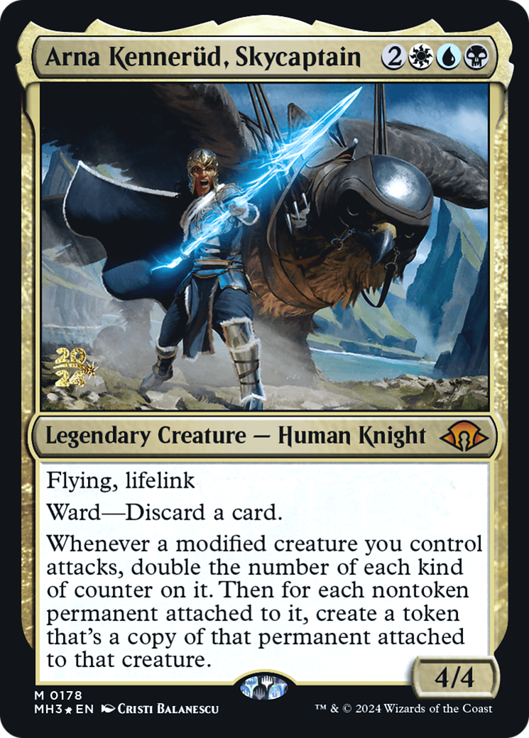 Arna Kennerüd, Skycaptain (PRE-178) - Modern Horizons 3 Promos Foil
