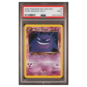 Dark Gengar Holo Neo Destiny #6 PSA 9