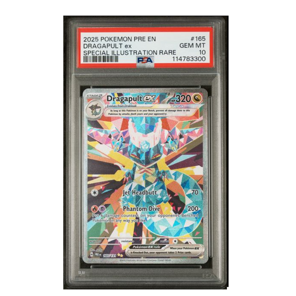 Dragapult ex SIR Prismatic Evolution #165 PSA 10 Dragapult ex SIR Prismatic Evolution #165 PSA 10
