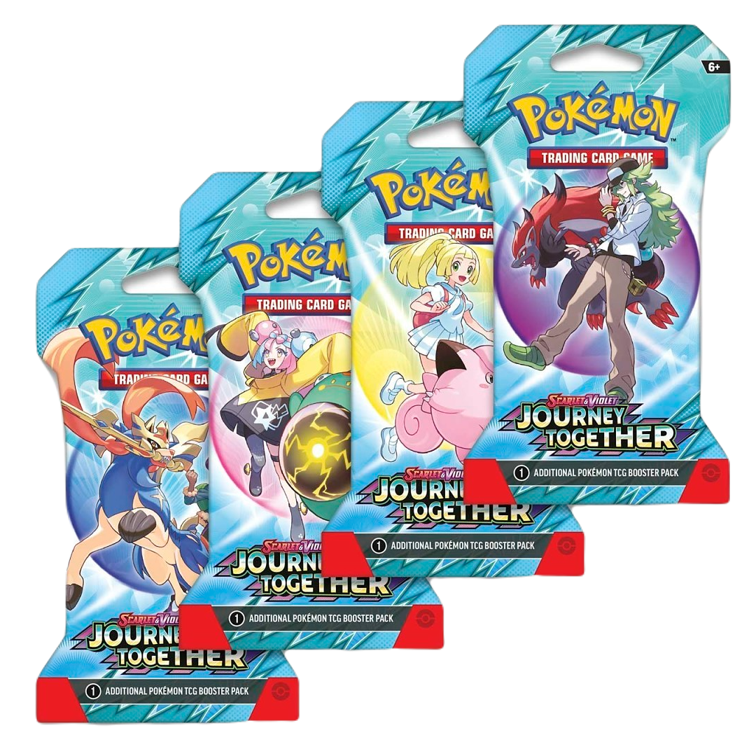 Scarlet & Violet: Journey Together Sleeved Booster Pack Bundle (Art Set)