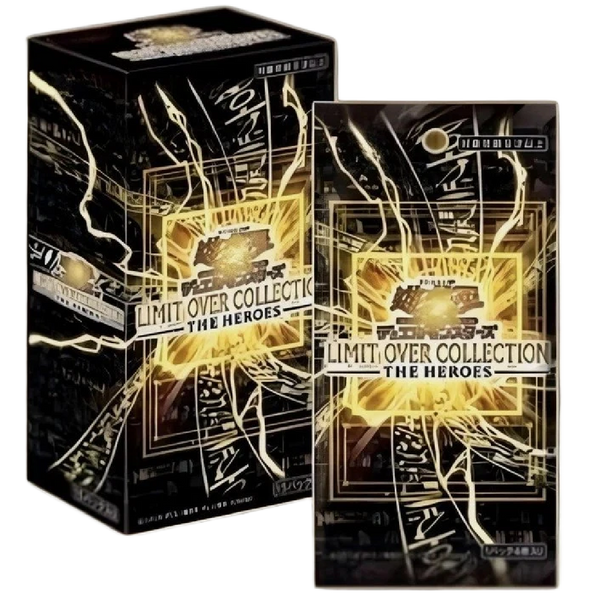 Japanese Yu-Gi-Oh! Over the Limit - The Heroes Booster Box Japanese Yu-Gi-Oh! Over the Limit - The Heroes Booster Box