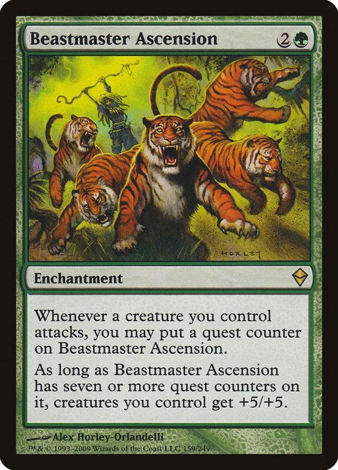 Beastmaster Ascension [Zendikar] - Poke-Collect