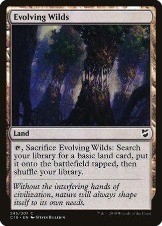 Evolving Wilds [Commander 2018] - Poke-Collect
