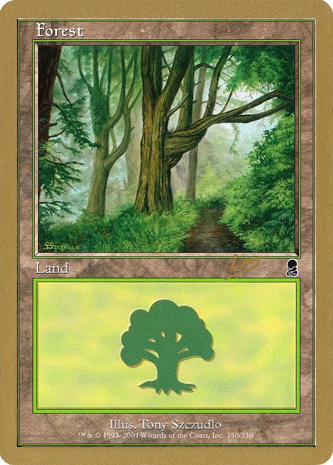 Forest (rl350) (Raphael Levy) [World Championship Decks 2002] - Poke-Collect